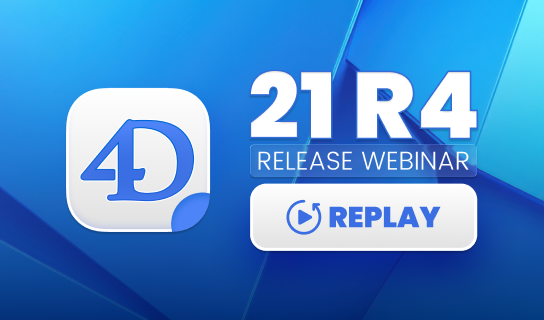 4D 21 R4-webinarie: QUIC håller dig uppkopplad, AI... och mycket mer